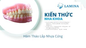 Hàm tháo lắp nhựa cứng