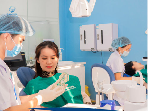 răng bị đen lợi ích khi chọn Lamina