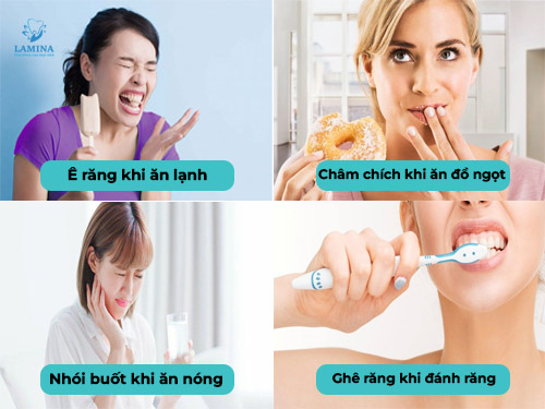 dấu hiệu răng nhạy cảm