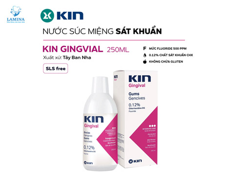 viêm nha chu uống thuốc gì: nước súc miệng