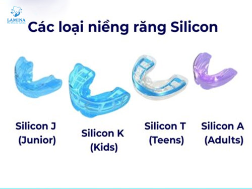 các loại hàm niềng răng silicon cho bé